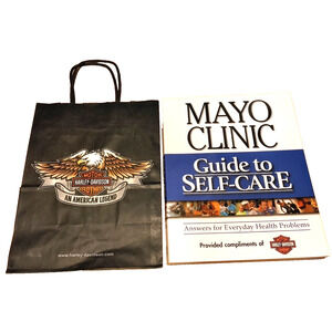 Mayo Clinic Guide To Self Care Compliments Of Harley Davidson Book & Giftbag Set